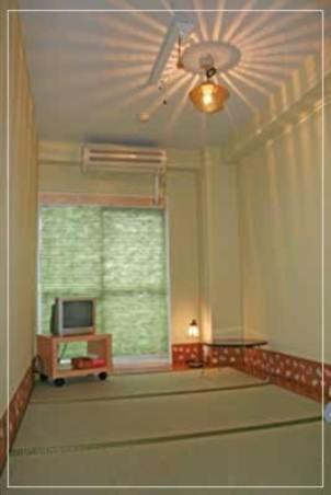 TV a/nebo společenská místnost v ubytování Hostel Zen