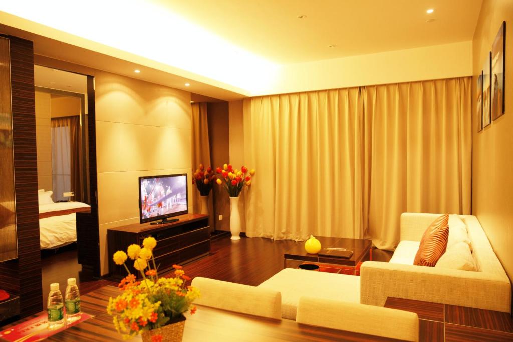 Checkinn International Apartment (GuangZhou PaZhou Poly World Trade Branch) - Suite Ejecutiva Con Visión