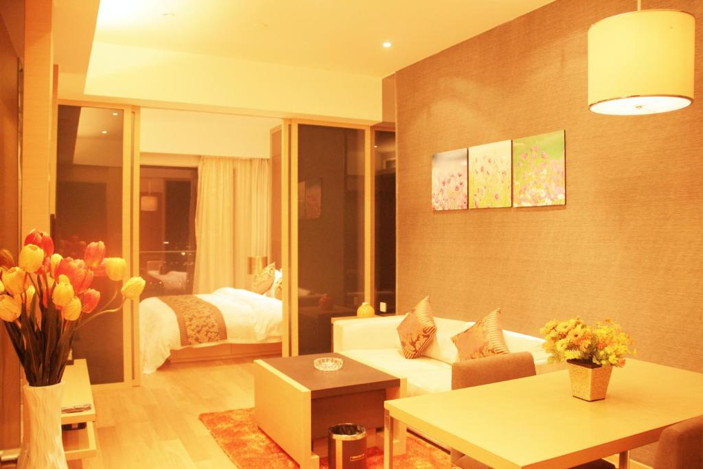 Checkinn International Apartment (GuangZhou PaZhou Poly World Trade Branch) - Suite De Lujo Con Vista