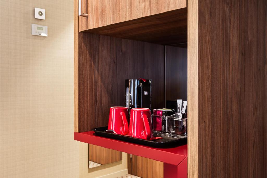 Estris per fer te o cafè a Hotel Wartmann am Bahnhof
