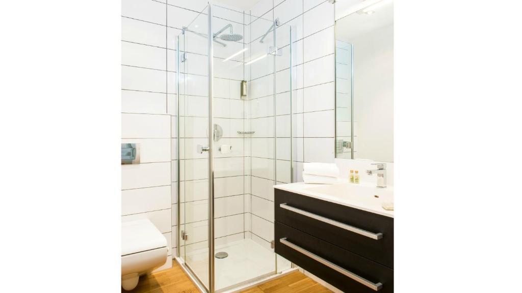 Kúpeľňa v ubytovaní Design Hotel Tyrol