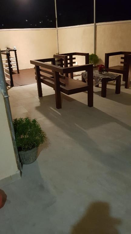 Patio nebo venkovní prostory v ubytování Mount View Inn
