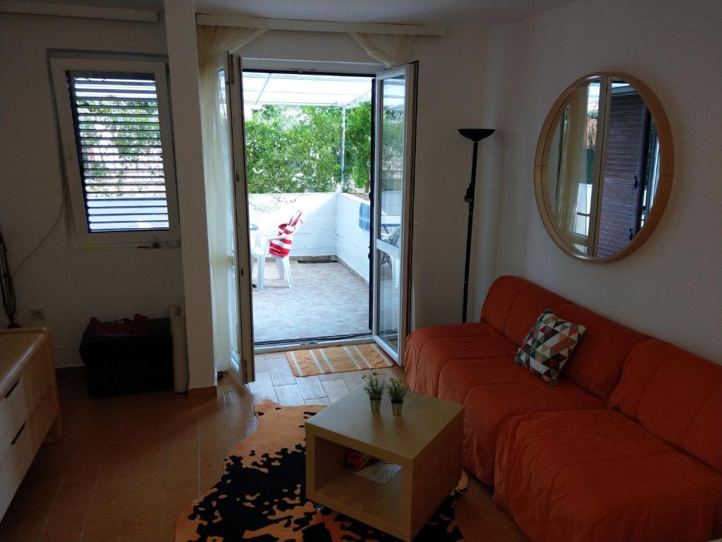 Posezení v ubytování AS Apartments Risan