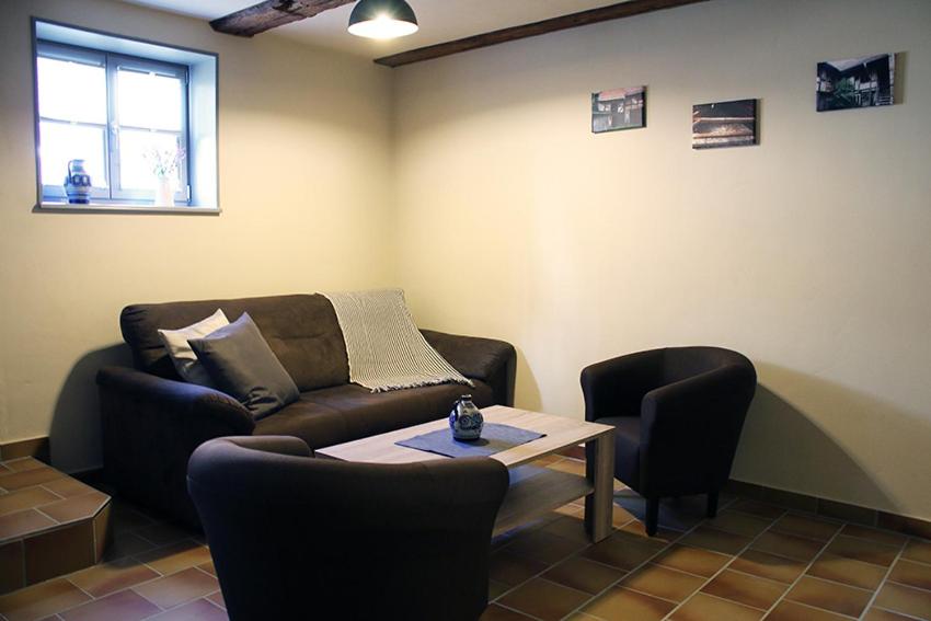 Posezení v ubytování Hotel garni Tilia
