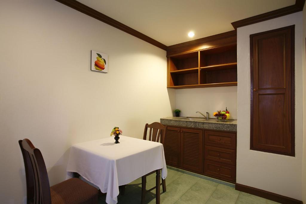 Kuchyň nebo kuchyňský kout v ubytování Jiraporn Hill Resort