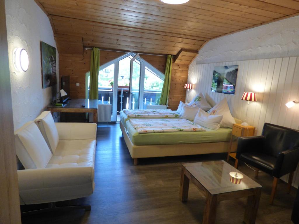 Posezení v ubytování Hotel Engelhof