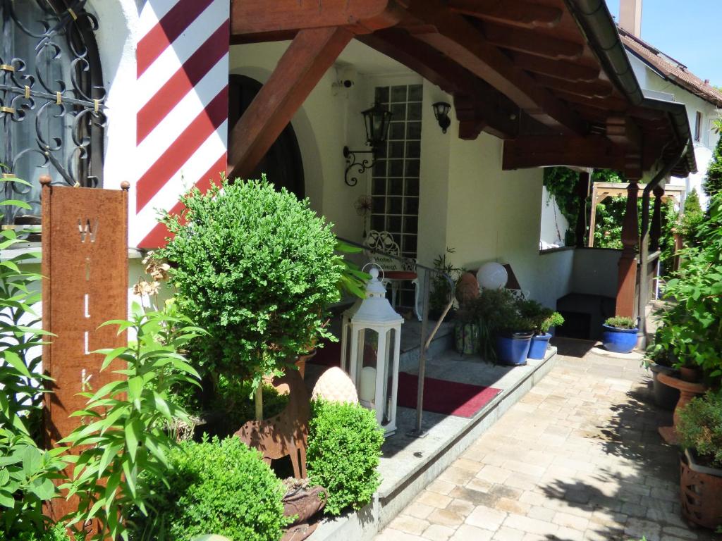 Zahrada ubytování Hotel Engelhof