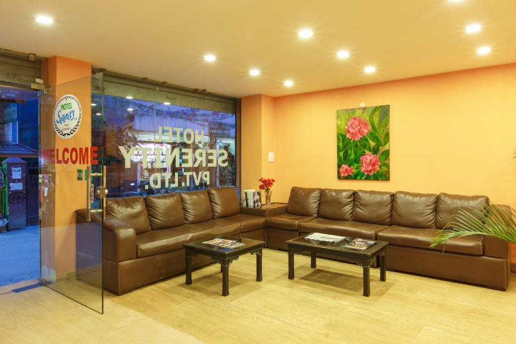 Posezení v ubytování Hotel Serenity