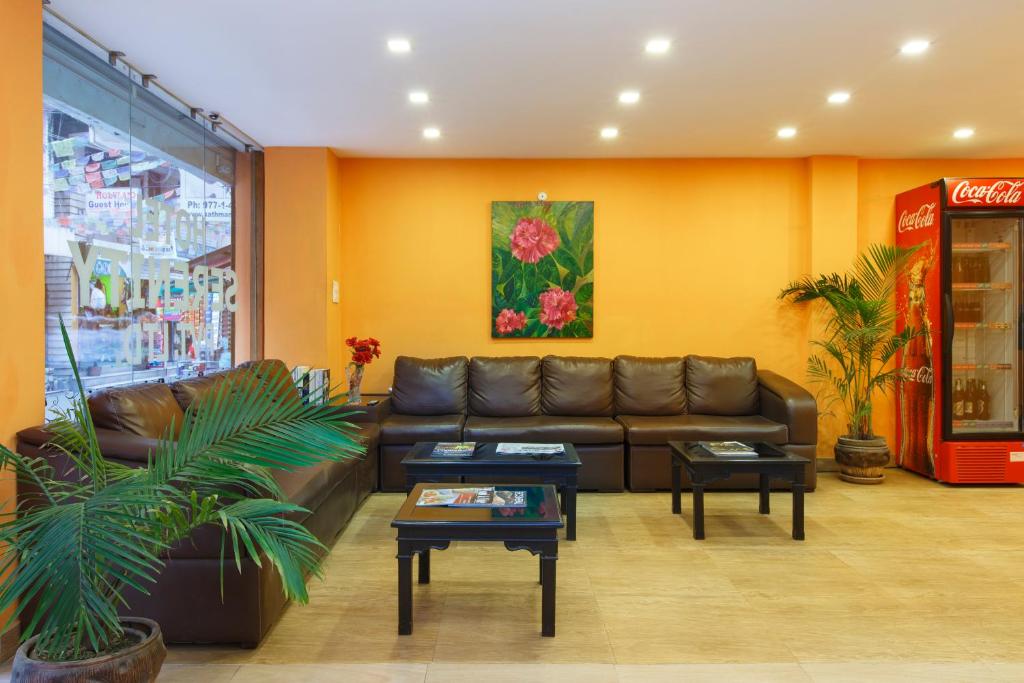Posezení v ubytování Hotel Serenity