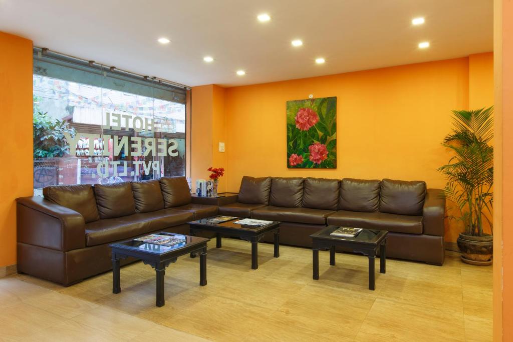 Posezení v ubytování Hotel Serenity