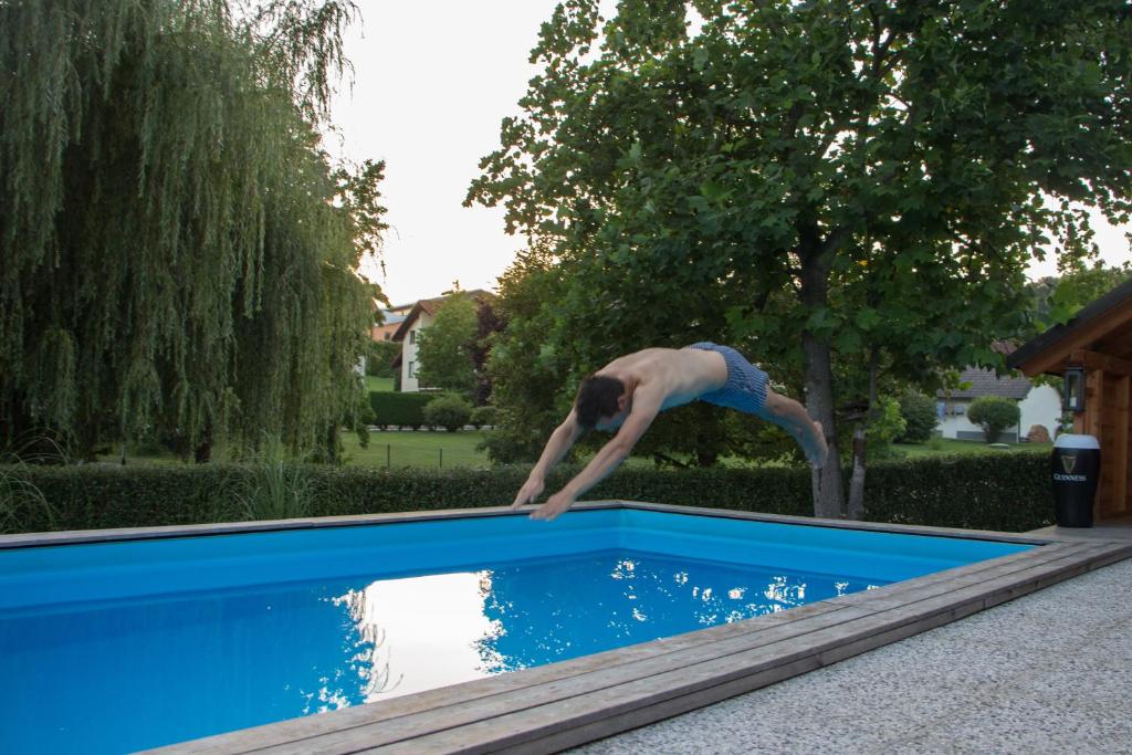 Bazén v ubytování Apartment Šilec nebo v jeho okolí