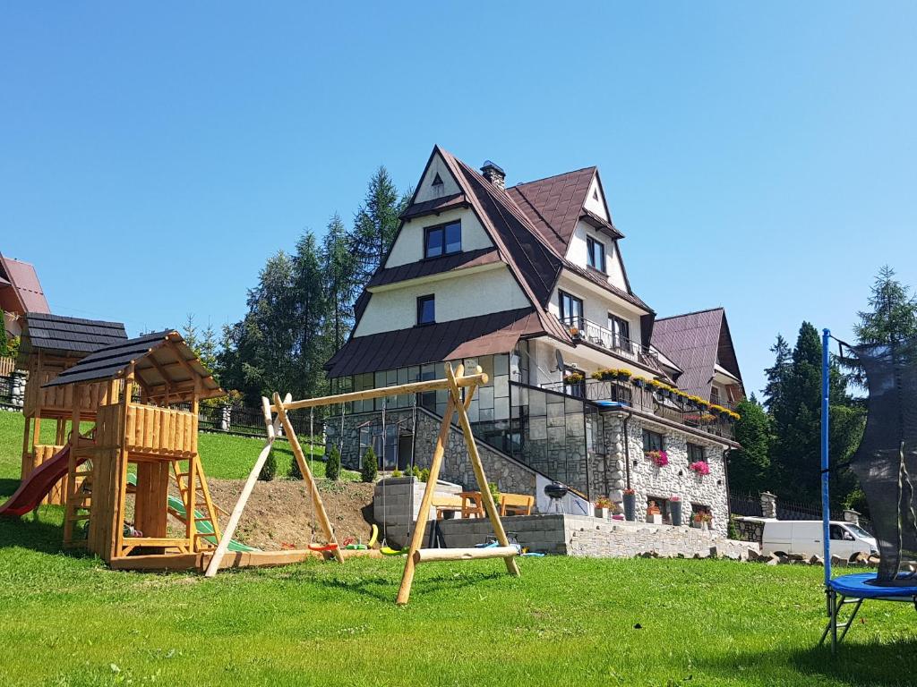 Detský kútik v ubytovaní Noclegi pod Bukowiną