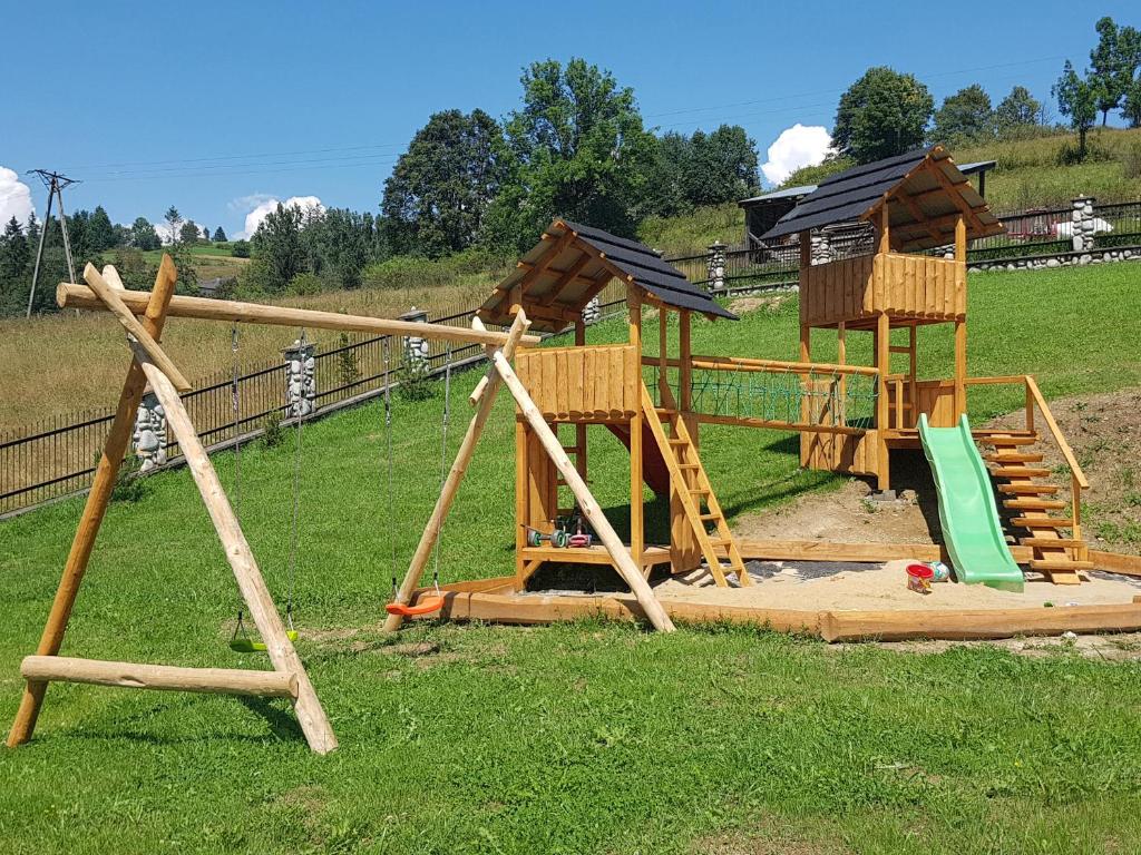 Detský kútik v ubytovaní Noclegi pod Bukowiną
