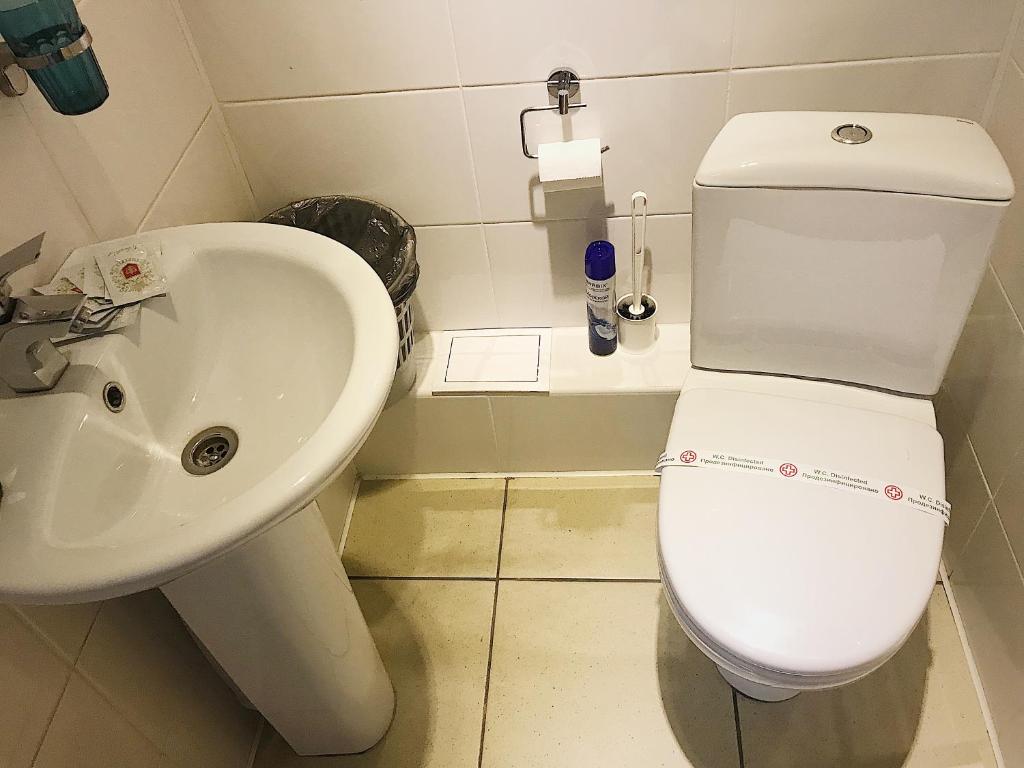 Ванная комната в Багет Отель