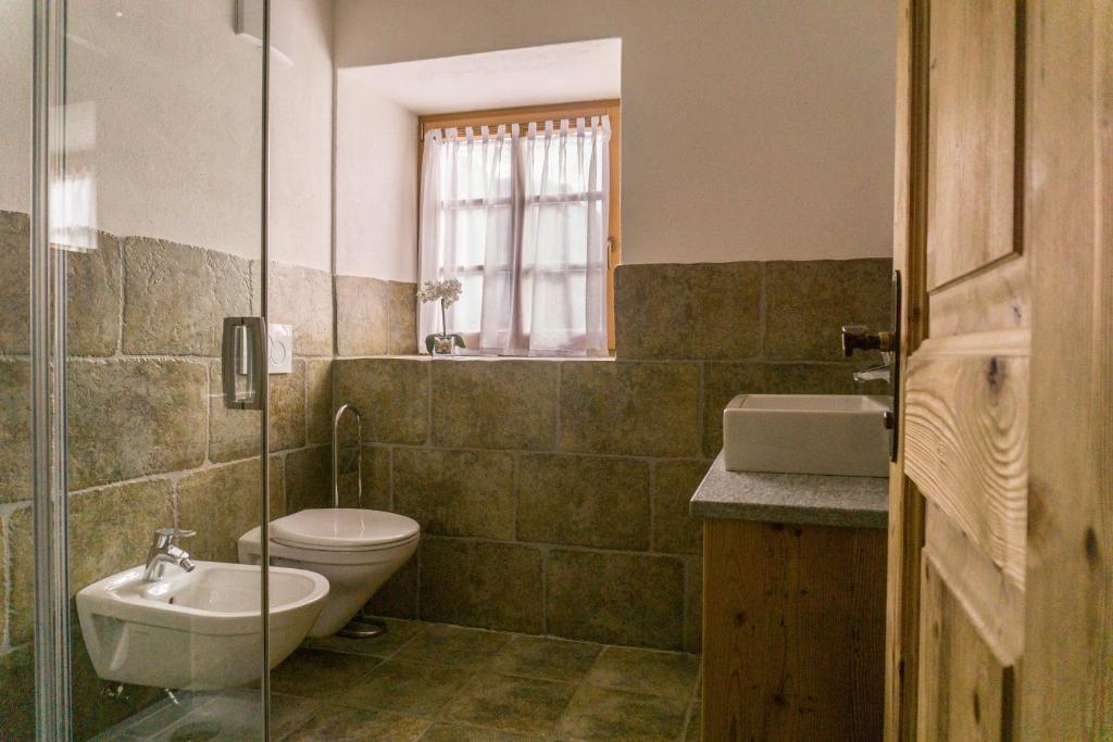 Kúpeľňa v ubytovaní B&B Ciastel
