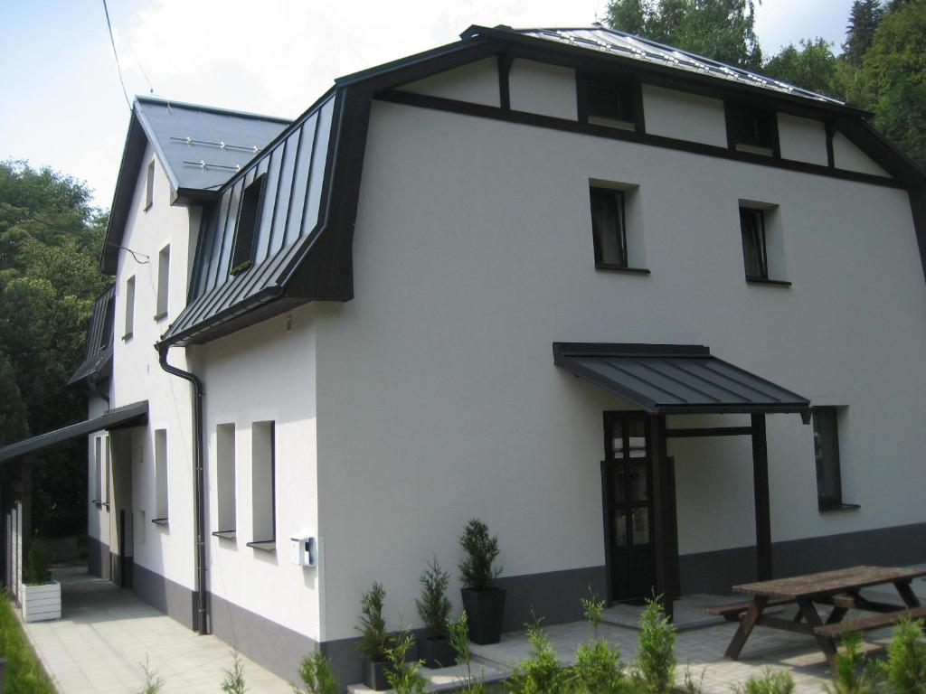 Budova, kde se bed and breakfast nachází