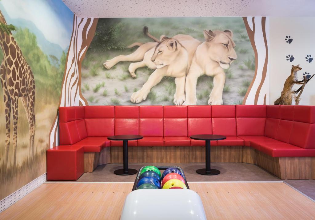 Część wypoczynkowa w obiekcie Sport relax hotel Na kopečku
