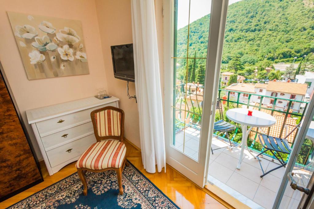 Balkón nebo terasa v ubytování Rooms Vanda & Frane