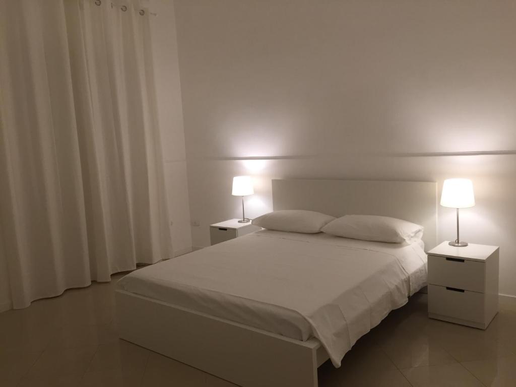 Letto o letti in una camera di Appartamento nel centro storico di Avola