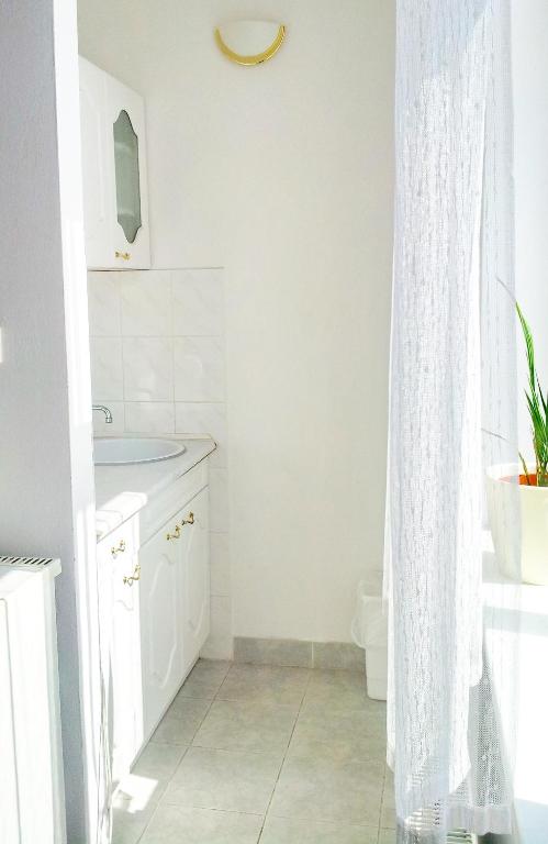 Koupelna v ubytování Hotel U Salzmannů