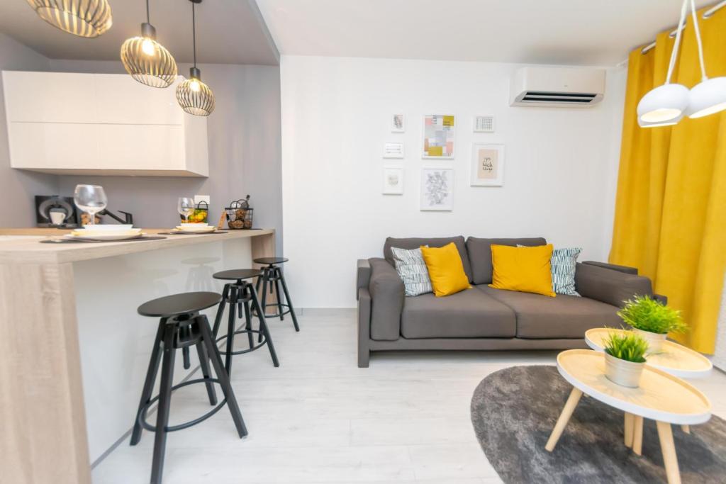 Posedenie v ubytovaní City apartment Marlo