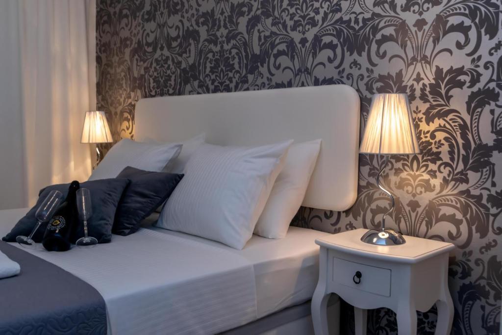 Posteľ alebo postele v izbe v ubytovaní City apartment Marlo