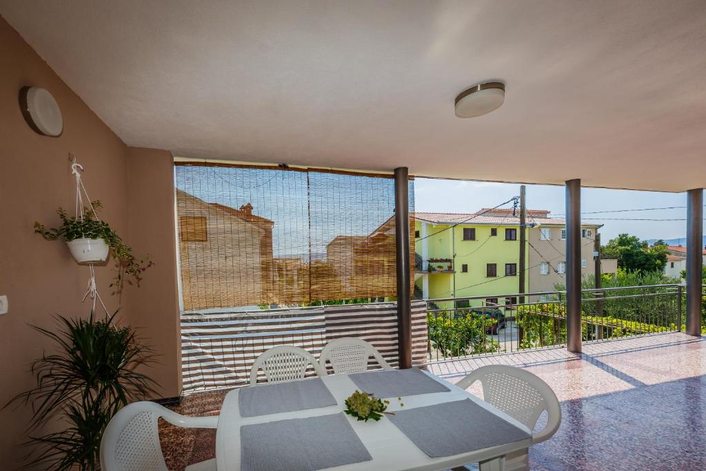 Balkón alebo terasa v ubytovaní Apartman Adriatic