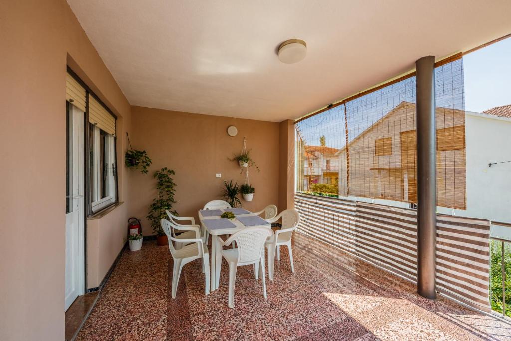 Balkón alebo terasa v ubytovaní Apartman Adriatic