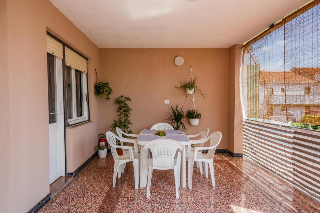 Balkón alebo terasa v ubytovaní Apartman Adriatic
