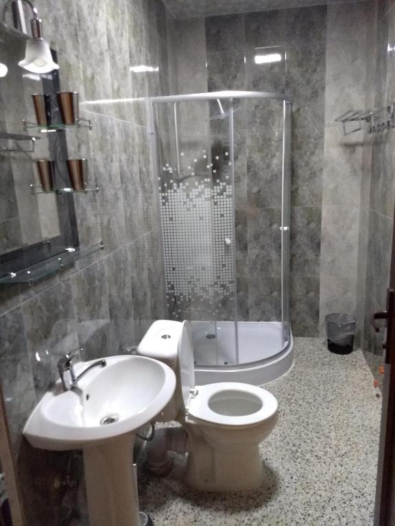Koupelna v ubytování SResidence