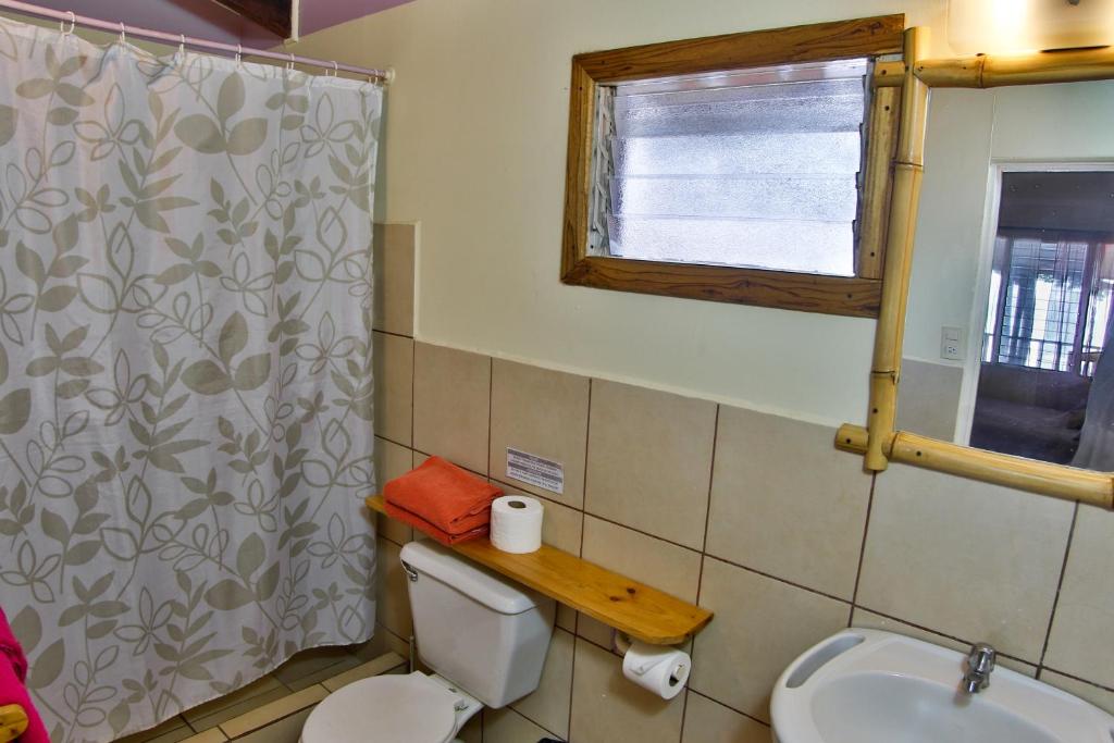 Koupelna v ubytování Hotel Brasilito
