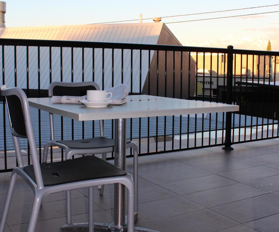 Balkón nebo terasa v ubytování The Premier Hotel Broadmeadow