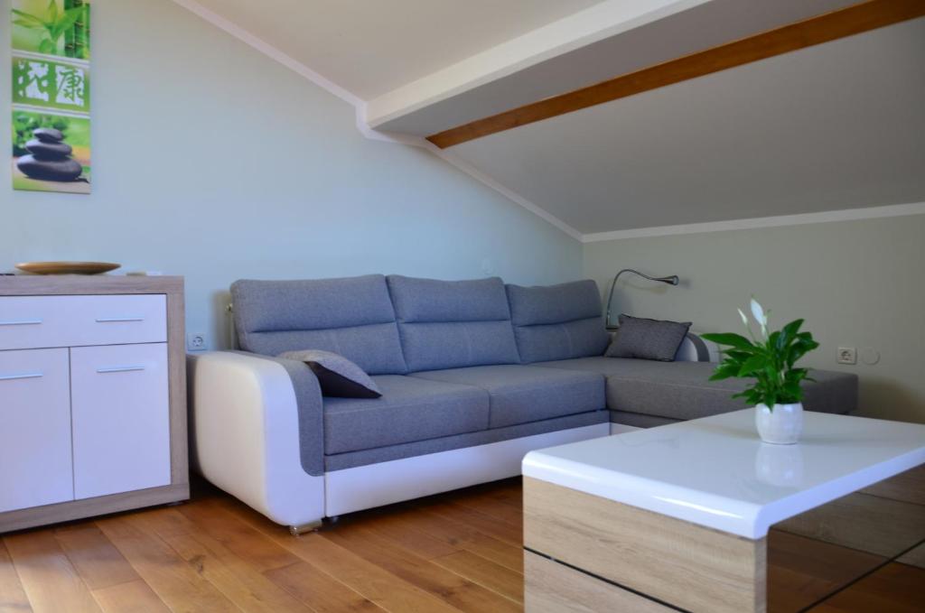 Posezení v ubytování Apartma Louis