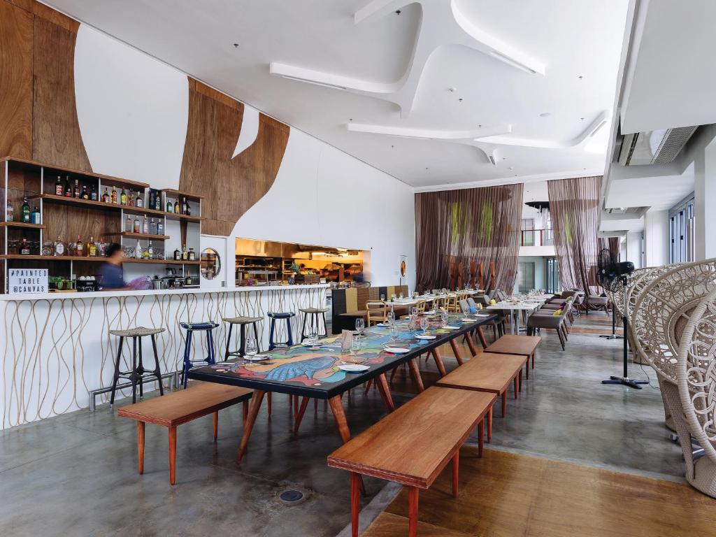 Posezení v ubytování Canvas Boutique Hotel