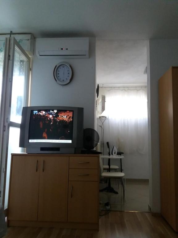 TV a/nebo společenská místnost v ubytování Studio Apartment Ema