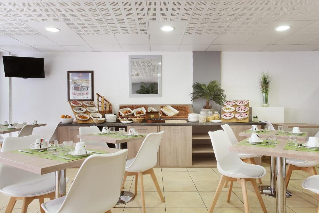 Posezení v ubytování Appart'hôtel Odalys City - Monaco Les Hauts de la Principauté
