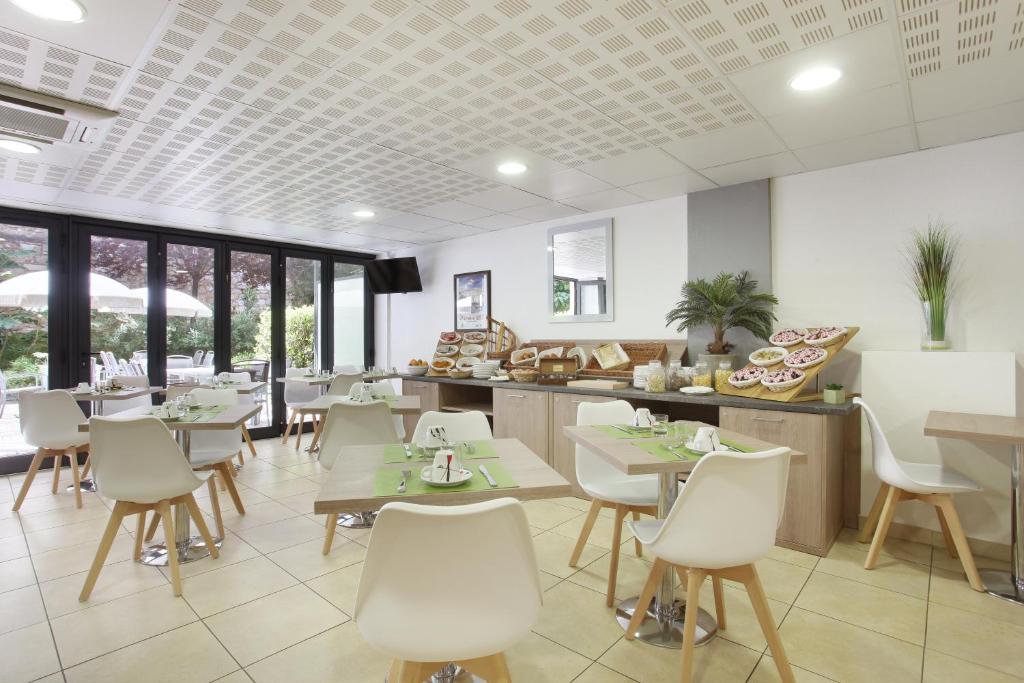 Restaurace v ubytování Appart'hôtel Odalys City - Monaco Les Hauts de la Principauté
