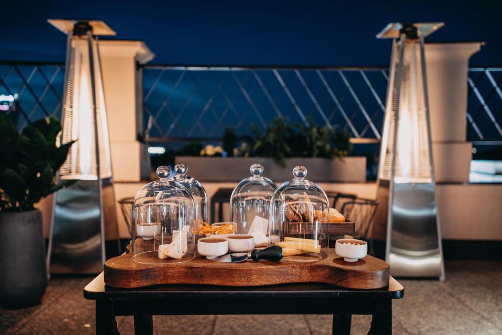 Nápoje v ubytování Grand Hotel Kempinski Riga