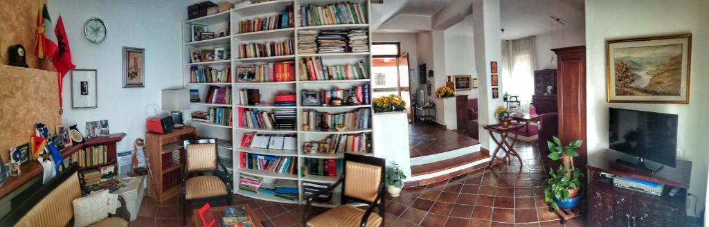The library in a panziókat