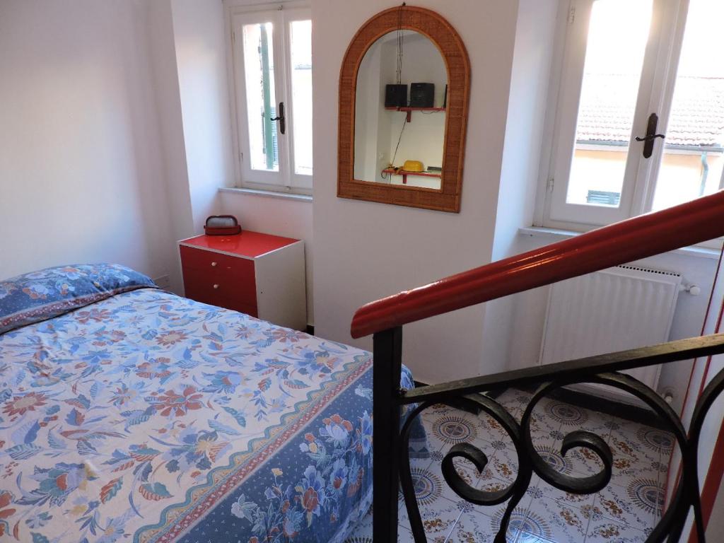 Posteľ alebo postele v izbe v ubytovaní La Casa nel Borgo