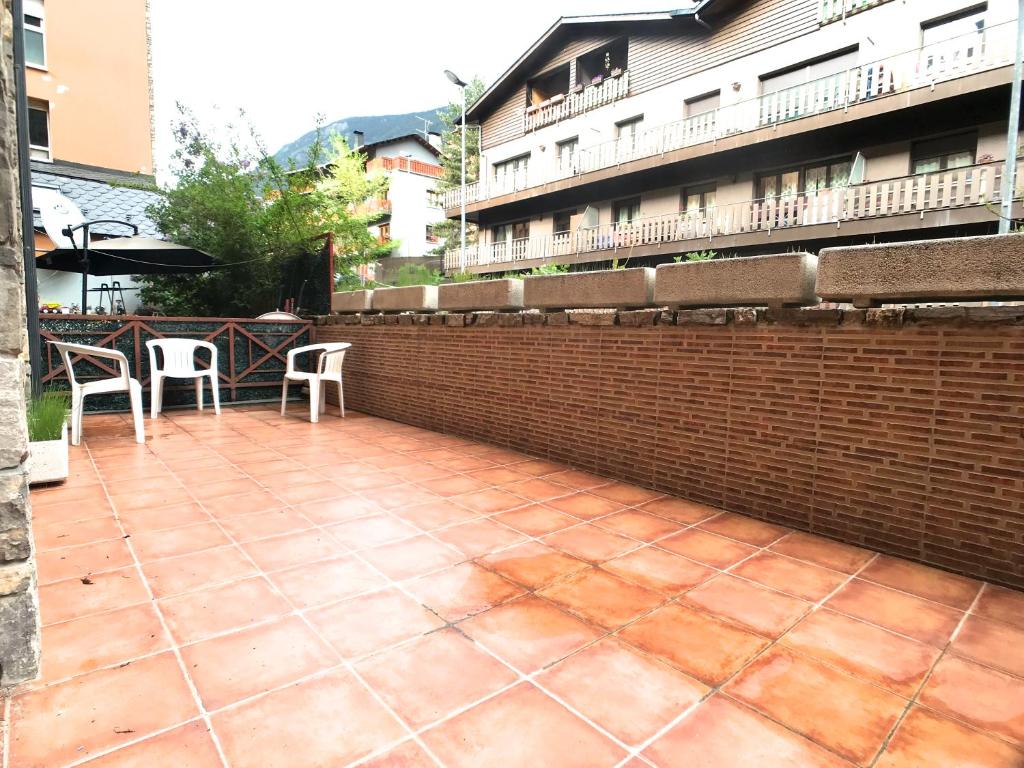 Balkón nebo terasa v ubytování Poblat Andorrá, Encamp, con terraza, zona Grandvalira