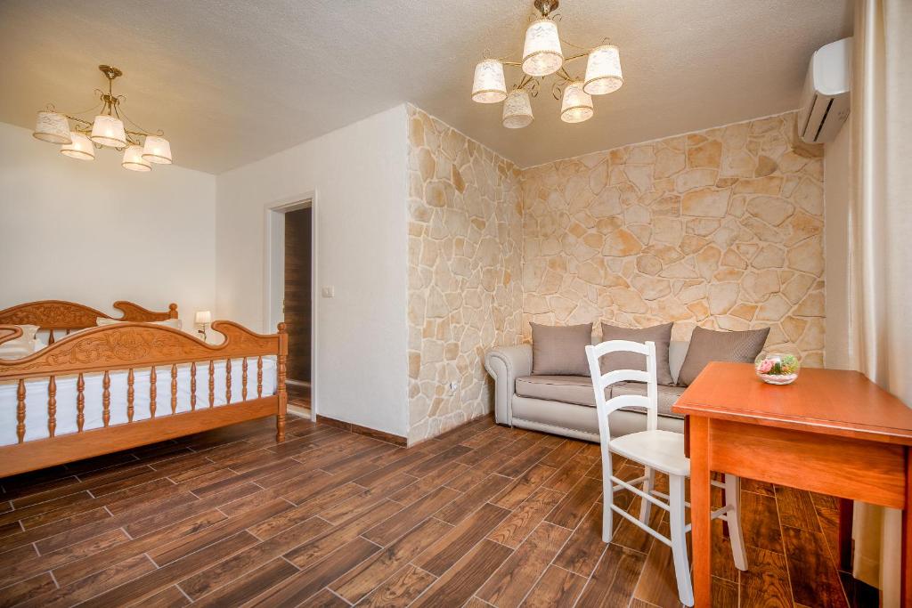 Postel nebo postele na pokoji v ubytování Villa Trau d`oro