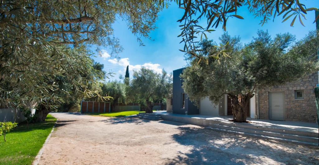 Zahrada ubytování Lefkas Villas