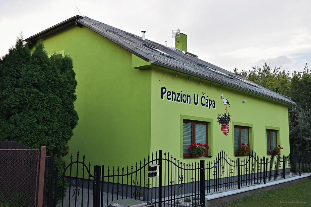 Budova, kde se penzion nachází