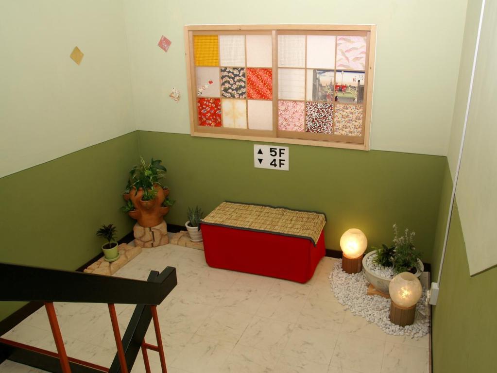 Posezení v ubytování Hostel Zen