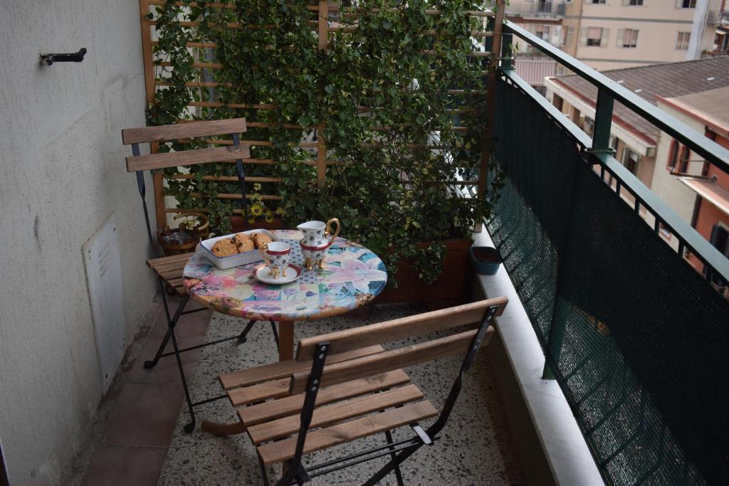 Balkon lub taras w obiekcie B & B Arco di Sole