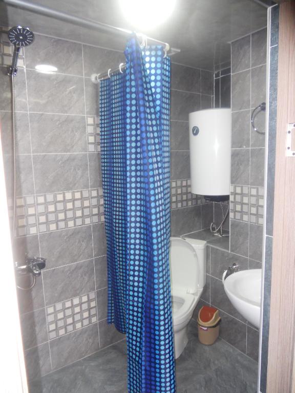 Koupelna v ubytování IURI udesiani's GUESTHOUSE