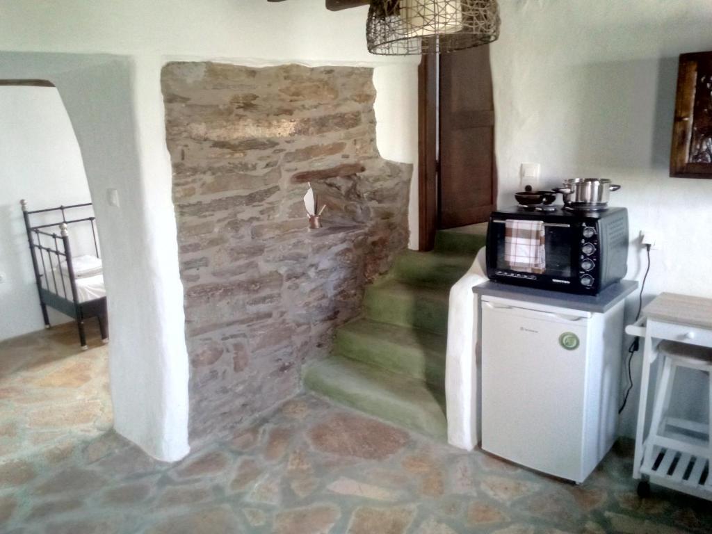Kuchyň nebo kuchyňský kout v ubytování Monte Kechros