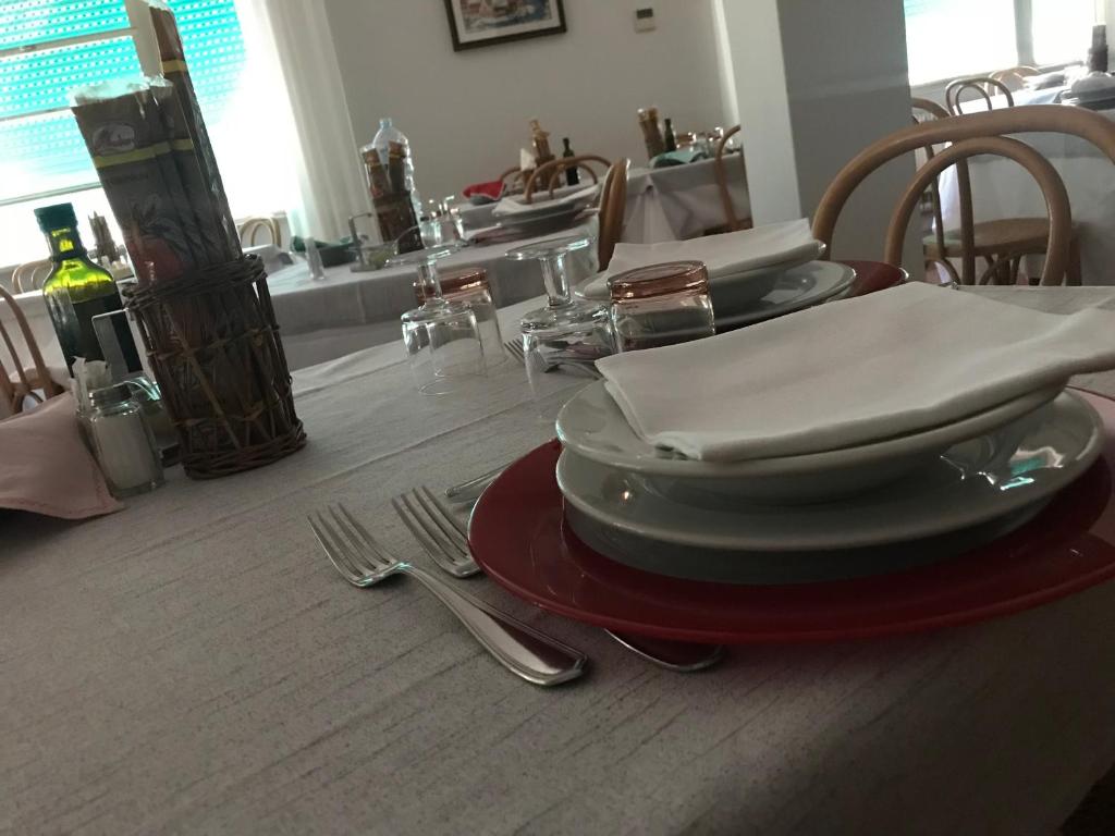 Restaurace v ubytování Albergo Villa Dionori