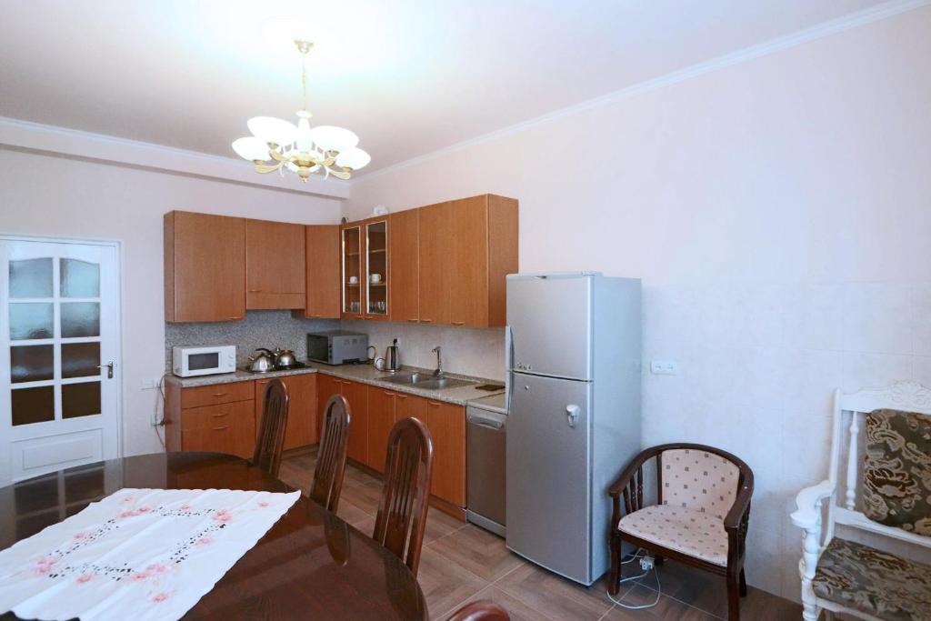Kuchyň nebo kuchyňský kout v ubytování Garnim guest house